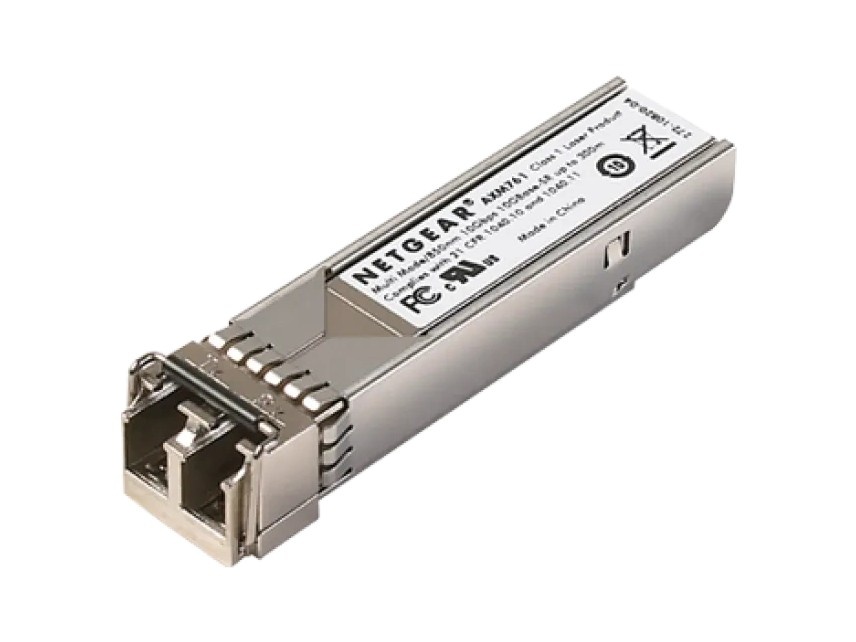 NETGEAR AXM761P10-10000S 10G SFP+ Transceiver LC Duplex 10GBase-SR Multimode OM3 / OM4 300m / 550m