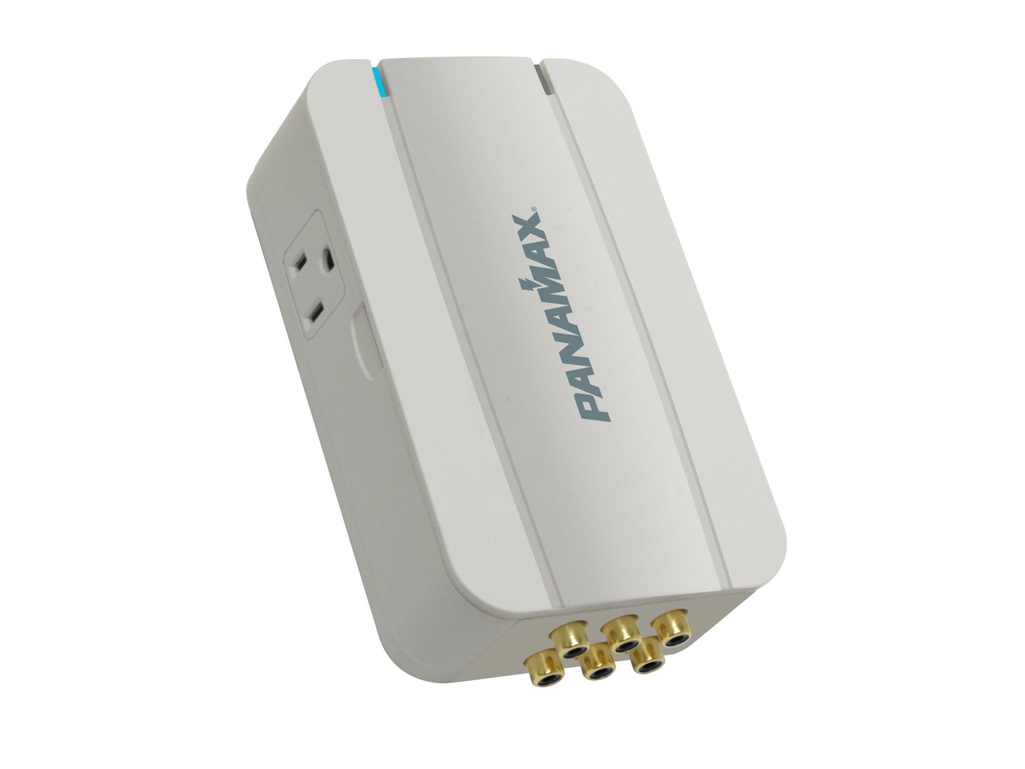 Panamax MD2-AV 2-Outlet End-to-End Surge Protector Kit / RCA Line-Level Protection / 120VAC