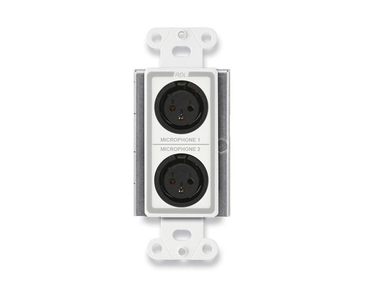 RDL D-TPSM2A Active 2-Pair Extender (Transmitter) Dual Mic Preamplifier/Format-A