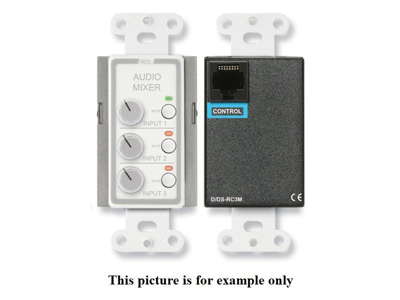 RDL DB-RC3M Remote Audio Mixing Control with Muting/Black