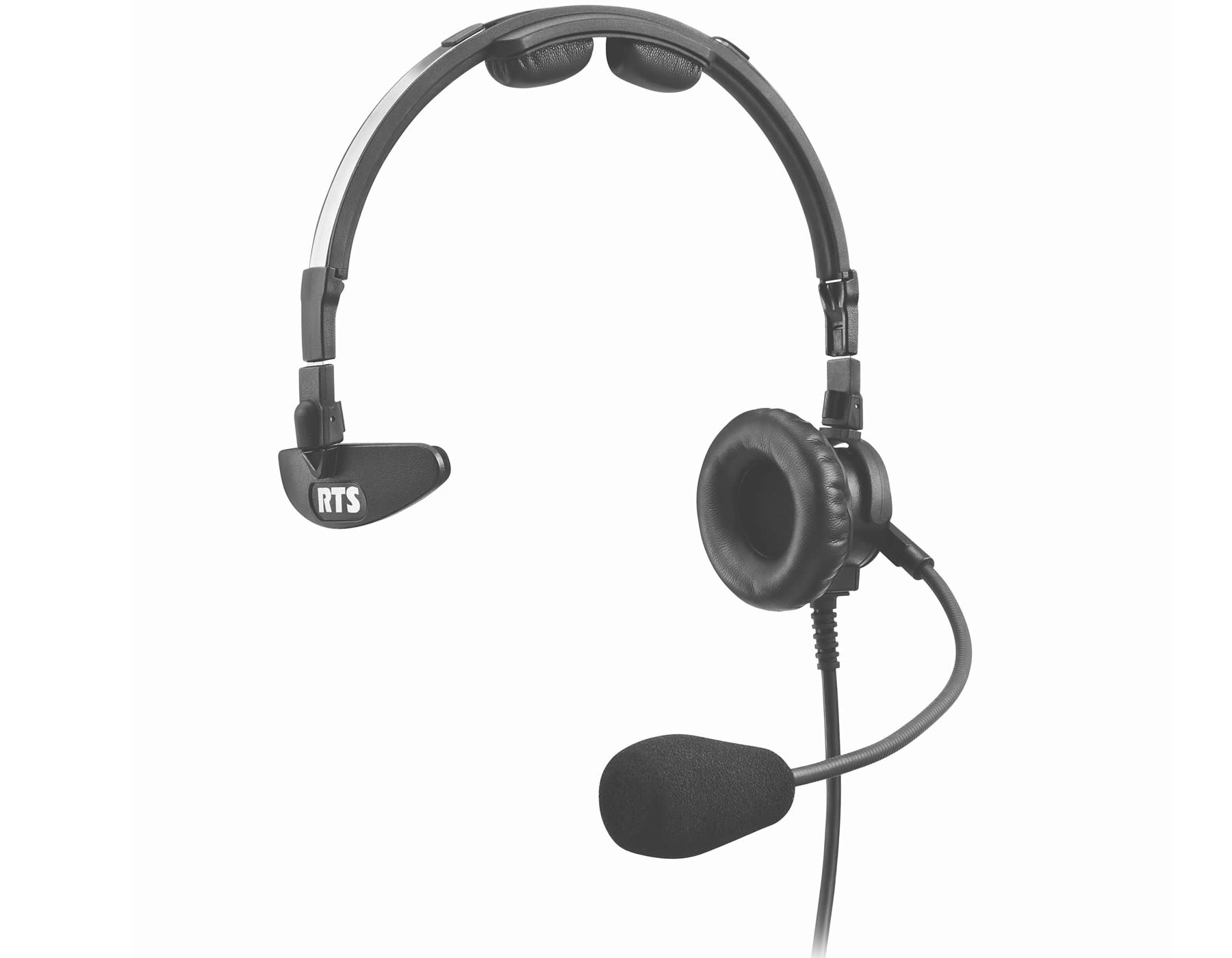 RTS LH-300-DM-A5M Single Sided Headset Microphone with A5M Connector