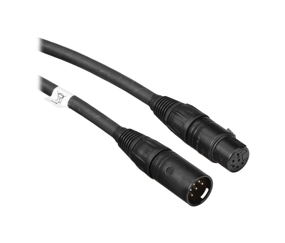 RTS ME-25/2 25ft super-flex 2CH cable with XLR-6 M/F