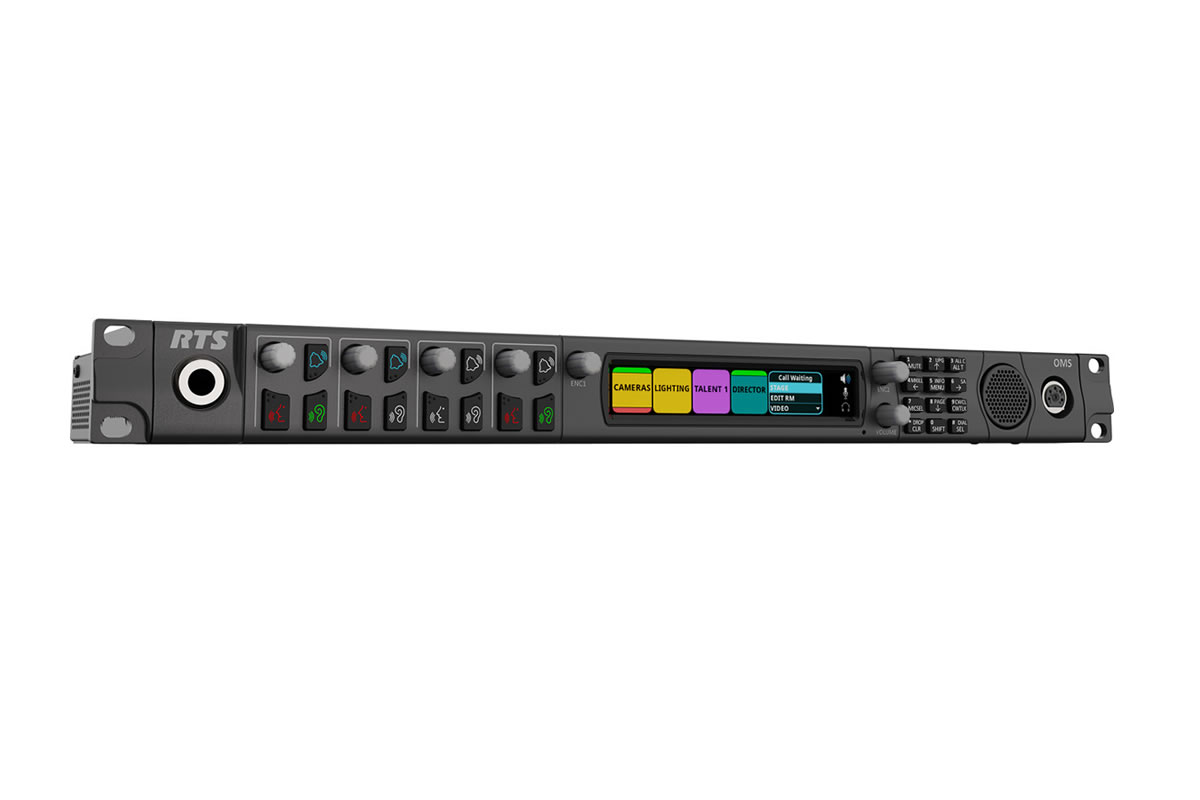 RTS OMS PLUS 4F Main station Analog Plus 4ch / supports 40 belt packs / 16 party lines