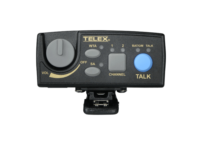 RTS TR-80N-HER5 UHF Beltpack, 2Ch, Band He, 5F Headset