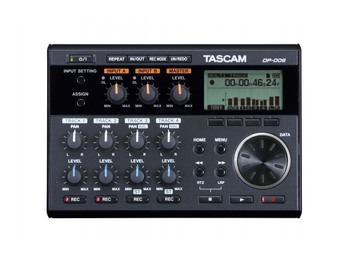 TASCAM DP-006 Compact Digital 6-Track Recorder