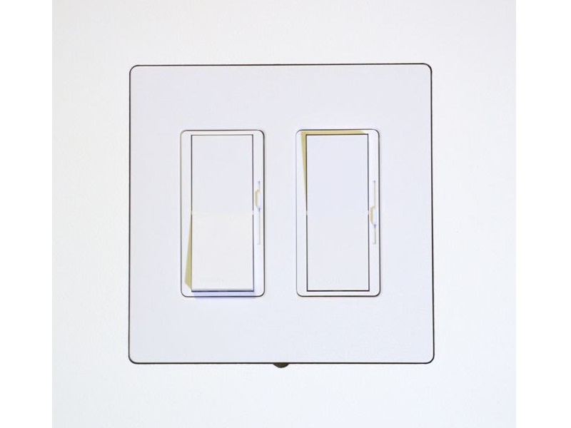 Wall-Smart 10-01-102 New Construction Adapter for Lutron Designer Style 2Gang 1/2 inch