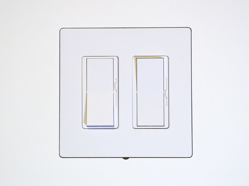 Wall-Smart 10-01-307 New Construction Adapter for Lutron Designer Style 2Gang 5/8 inch