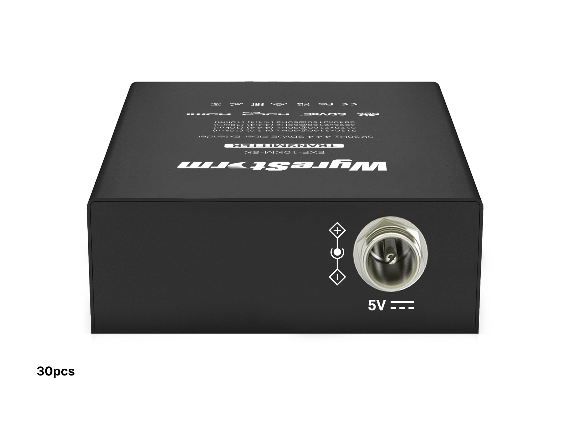 WyreStorm EXF-10KM-5K Case Qty (30) 5K30Hz 4:4:4 SDVoE Fiber Extender / 10KM 10G SFP+ / HDMI 2.0 / HDR / HDCP 2.3 (Lot of 30pcs)