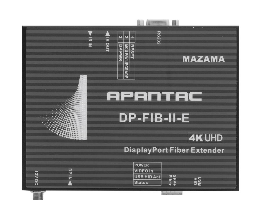 Apantac DP-FIB-II-E (RJ) DP 1.2 CAT6 Transmitter (RJ)