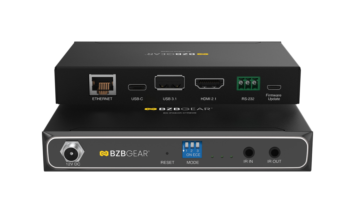 BZBGEAR BG-IPGEAR-XTREME 4K UHD HDMI Over IP Multicast Transceiver with Seamless Matrix Switching/MultiView/KVM/USB 3.0/1G POE Support